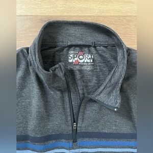 Marine Layer Sports Quartet Zip. Large.
